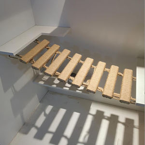 Nieuwe Aankomst <span class=keywords><strong>Sisal</strong></span> Kat Muur Gemonteerde Klimopstapbrug Kat Touw Ladder Kat Muur Meubilair - Product Image 4