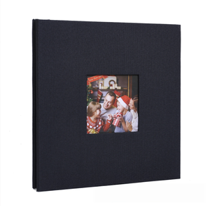 <span class=keywords><strong>Album</strong></span> <span class=keywords><strong>photo</strong></span> en tissu de lin vierge avec <span class=keywords><strong>pages</strong></span> autocollantes pour scrapbooking – Vente en gros - Product Image 1