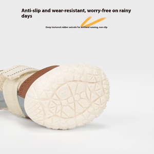 Lightweight Breathable Dog Shoes Durable Anti-Slip Features All Seasons Outdoor Use Cute Style for Summer Walking - Product Image 3
