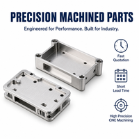Composants de boîtier électronique personnalisés en acier inoxydable/aluminium usinés CNC de haute précision pour usinage 0,005 mm