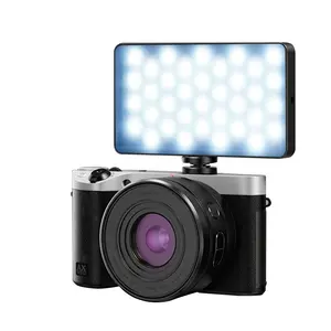 Mamen Đèn Video Bảng Đèn Máy Quay Video DSLR Chuyên Nghiệp Đèn Lấp Đầy Vlog Nền Chụp Ảnh Thời Trang