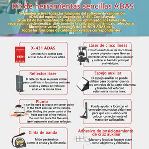 Sistema di Calibrazione ADAS ELITE ACC LAUNCH X431 per Auto 360 °   Scanner Diagnostico per Auto <span class=keywords><strong>Cameria</strong></span> per Audi e Toyota-LDW - Product Image 2