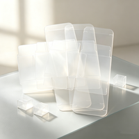 Boîtes carrées en PET transparent recyclables 60*60*60mm 0,35mm d'épaisseur Boîtes de présentation protectrices pour jouets, cadeaux, objets de collection