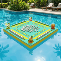 Tapis de jeu de mahjong flottant moderne de luxe, écologique, résistant à l'eau, antidérapant, pour la maison, les soirées poker, les divertissements, ZUJU EVA