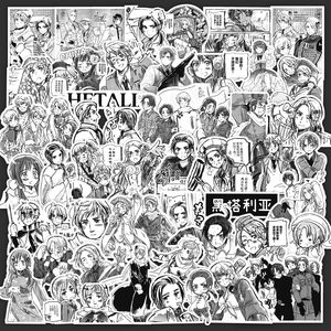 1000 màu đen và trắng khuếch tán giấy chính tả trở lại chiến tranh ma Hủy Diệt lưỡi narco một mảnh xung quanh tay Lều dán - Product Image 5