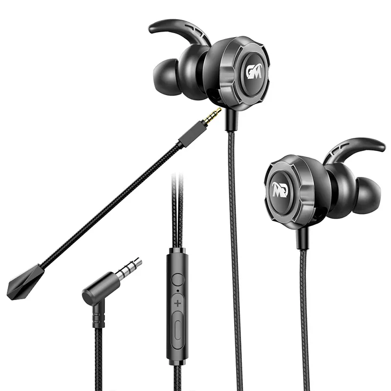 Ergnomic Design Silicone Earbuds Earphones Headphones Gaming In-ear Headphones