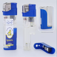 Briquet électronique à gaz LED en plastique Fenix - Durable, rechargeable, coupe-vent, classique, portable, écologique, logo personnalisé, camping