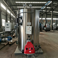 Operasi Mudah Boiler Diesel Otomatis Penuh 300Kg Anti Pembakaran Kering Cerdas untuk Pabrik Pembuatan Selai