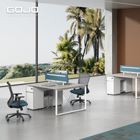 Bureau de travail ergonomique moderne en MDF Stockage durable et verrouillable pour la maison ou les espaces de travail partagés