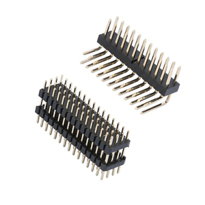 OEM 1mm Pitch 1.27/2.0/2.54mm thẳng góc phải nhúng SMD Đơn Kép Đôi Hàng 2x10p 6 8 16 20 30 40 pin tiêu đề kết nối - Product Image 2