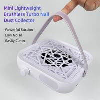 OEM/ODM P50 Aspirateur de poussière portable sans fil pour salon de manucure, avec moteur brushless avancé 6000 tr/min, au design élégant