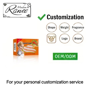 Sapone in Barra Madam Ranee all'Estratto di Carota per Stimolare il Collagene - Fatto a Mano per Levigare le Rughe, Rassodare e Idratare la Pelle - Product Image 3