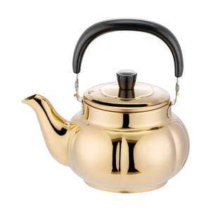 Usine ZESHENG-Théières et cafetières en métal poli miroir de haute qualité de vente à chaud d'Arabie, Logos sur mesure - Product Image 2