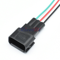 1 ensemble de connecteurs de fil de bobine d'allumage 3 broches mâle-femelle 6189-0728 K-Series S2000 pour Honda, prise étanche automobile
