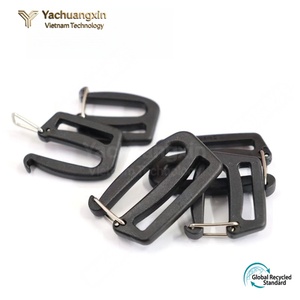 หัวเข็มขัดปรับระดับได้สแตนเลสสำหรับอุปกรณ์เสริมกระเป๋าเดินทาง สีดำ สไตล์มืออาชีพ - Product Image 5