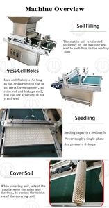 Máquina Automática para Plantar Semillas de Vegetales, para Siembra de Microgreens y Tomates, Alta Productividad, Trabajo en Viveros y Granjas - Product Image 5
