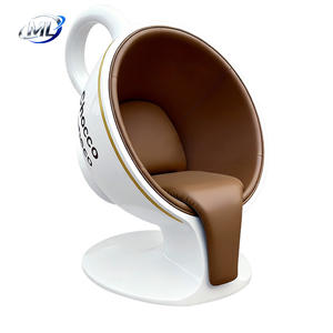 Creative Modern Coffee Cup-Shaped Chairs <b>Stools</b> for Home Furniture Dining Cafes Restaurants & Hotels-Fiberglass Construction - Product Image 6