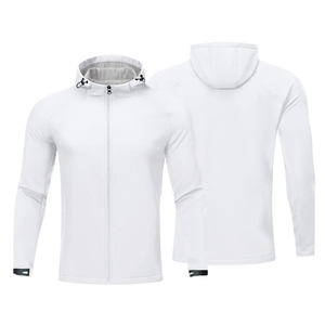 Outdoor Sports Mens <b>Running</b> Fitness 1/4 Zip <b>Jackets</b> With Hood - Product Image 3