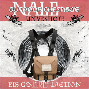 Sac de poitrine unisexe étanche en gel de silice avec cadre externe, harnais de mode pour jumelles, sport de plein air, chasse, confortable et portable - Product Image 2