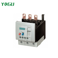 Relais de surcharge thermique YOGU, relais de surcharge thermique industriel pour moteur de concasseur et de mélangeur, protection contre la surchauffe