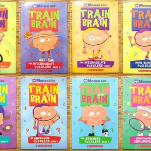 Mensa Train Your <span class=keywords><strong>Brain</strong></span>, Serie de Entrenamiento Mensa, 8 Libros de Cartón, Edición Completa en Inglés a Todo Color, para Edades de 9 a 12 Años - Product Image 2