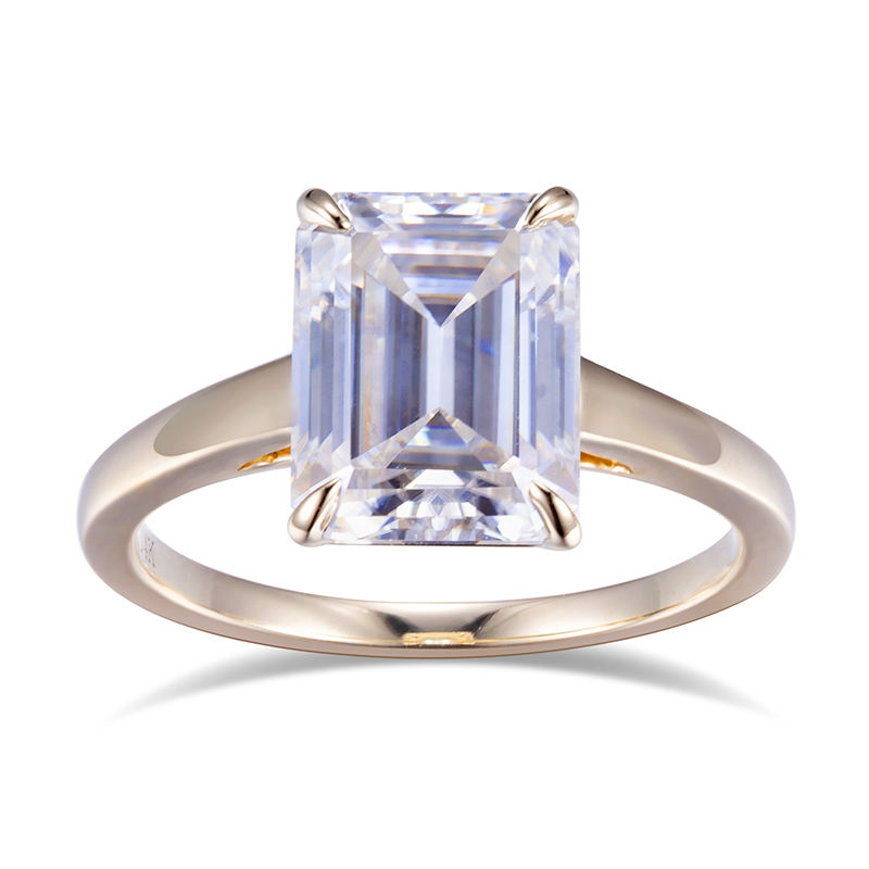 แหวนเพชรแล็บ 14K