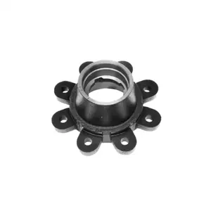 Custom Carbon Steel Zinc Plated Anodizing 5 Axis Cnc Micro Machining Black Wheel Hubcap Covers
