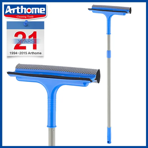 Brosse à vitres en éponge magique, nettoyeur de vitres avec éponge, <span class=keywords><strong>raclette</strong></span> télescopique professionnelle pour vitres extérieures - Product Image 4