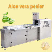 Automatische Peeling En Rand Om Volledige Gel Aloë Vera Speciale Schilmachine Te Behouden