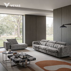 Free Shipping Modern Sectional L-<b>Shape</b> Detachable Cotton Linen Blend Sofa Easy Maintenance Upholstery High Quality for House - Product Image 1