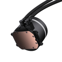 GAMEMAX-congélateur liquide personnalisable en usine compatible intel AMD 240mm refroidisseur d'eau pompe efficace contrôlée PWM avec ventilateur rvb