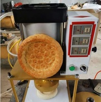 Presseur rond pneumatique rapide pour gâteaux Biscuits riz Pizza Tops 220V Tortilla Presser avec composants de roulement