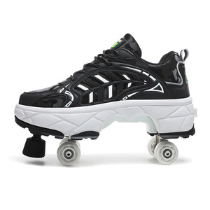 Xiyulong Four Wheel Roller Skates With Brake Size 33 43 For Adults Students Boys Girls - Product Image 5