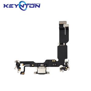 Cable flexible de carga para <span class=keywords><strong>iPhone</strong></span> 15 <span class=keywords><strong>Plus</strong></span> Pro Max, conector de puerto de carga USB con micrófono, piezas para 11 12 13 <span class=keywords><strong>14</strong></span> 15 - Product Image 1