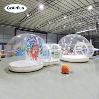 Tente à bulles gonflable de haute qualité en PVC commercial personnalisée, maison à bulles gonflable pour événements et fêtes