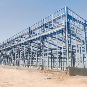 Structure en acier soudée haute résistance pour poutres et colonnes, résistante aux séismes, pour usines industrielles et bâtiments commerciaux - Product Image 5