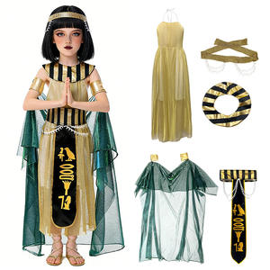 Disfraz Infantil <span class=keywords><strong>de</strong></span> Faraón Egipcio, Cleopatra, <span class=keywords><strong>Príncipe</strong></span> y Princesa del Antiguo <span class=keywords><strong>Egipto</strong></span> para Niños, Cosplay <span class=keywords><strong>de</strong></span> Anime - Product Image 4