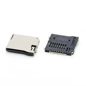 High Quality TF Card Micro Card Connector 9Pin Push-Push T-flash Card Socket Connector