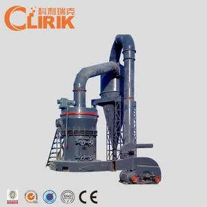 Clirik calcite feldspar fluorite mini three roll mill calcium carbonate powder grinding mill for pottery mill