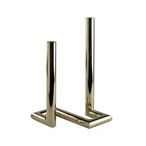 Luxury Stainless steel Tabletop Vase High Quality Gold Finish Decorative Vase for Home Office Wedding Decoration - Product Image 1