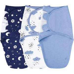 Comfy Cubs Easy <b>Swaddle</b> Blanket 100% Cotton Newborn <b>Wrap</b> Sleep Sack - Product Image 6