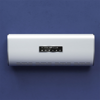 Purificateur d'air plasma bipolaire à ionisation mural avec filtre HEPA Prise UE Nettoyeur d'odeurs pour toilettes personnelles pour le stockage à froid