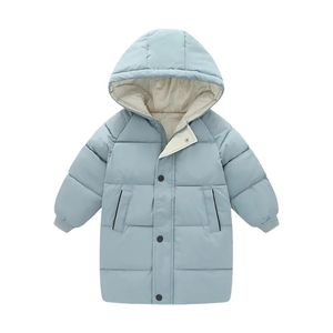 Automne garçons matelassé <span class=keywords><strong>doudoune</strong></span> rembourré manteau en duvet à capuche pour enfants avec motif de dessin animé vêtements d'hiver pour bébés - Product Image 4