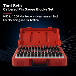 Calibrated Pin <b>Gauge</b> Blocks Set 0.80 To 10.00 Mm Precision <b>Measurement</b> <b>Tool</b> For Machining And Calibration - Product Image 3