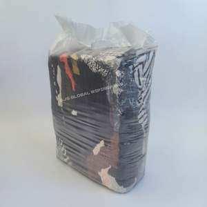 Trapos de algodón 100% reciclados para limpieza, trapos de camiseta de colores, trapo de algodón 25KG - Product Image 1