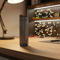 Mini adaptateur d'alimentation LED 24V en aluminium, transformateur à faible perte et haute efficacité, indice de protection IP44, projecteur intérieur sans scintillement, simple