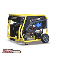 Generator Inverter Diesel kualitas tinggi, Generator Diesel tiga fase terbuka, mesin Generator Diesel 5,5kw, 7kva, 6kw, 220V 230V 240V