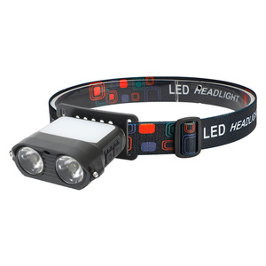 Lampe frontale intelligente à clip pour chapeau T58 rechargeable et étanche pour la pêche - Product Image 2