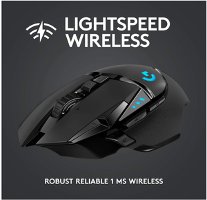 Ratón Inalámbrico para Juegos <span class=keywords><strong>Logitech</strong></span> <span class=keywords><strong>G502</strong></span> Lightspeed, Ratón Ergonómico para Juegos con Programación de Macros, Ratón Óptico para Juegos de 25k DPI para Jugadores Profesionales - Product Image 2