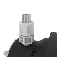 Bomba Dosificadora de Diafragma Digital con Motor Paso a Paso, Precio de Fábrica, Control Automático 4-20mA, IP65 para Tratamiento de Agua y Procesos Químicos